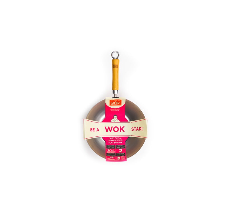 10.5" CARBON STEEL WOK (12322002)