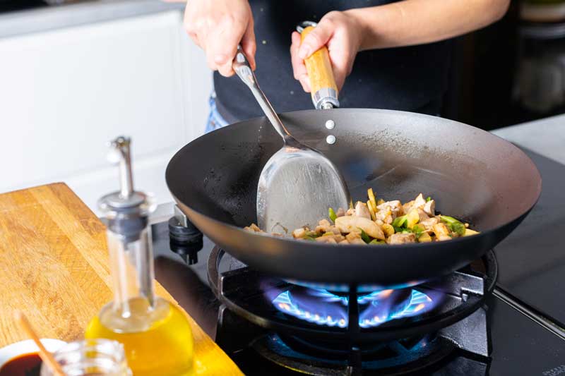 STAINLESS STEEL WOK SPATULA (12322014)
