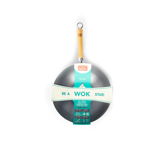 12" HEAVY DUTY NON-STICK WOK (12322041)