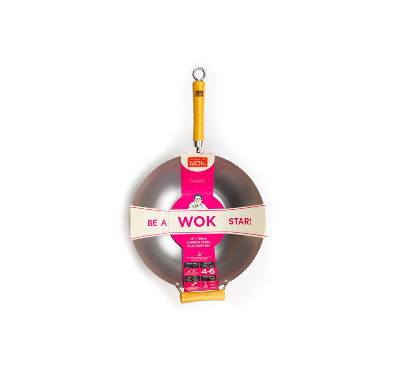 14" CARBON STEEL WOK (12322006)