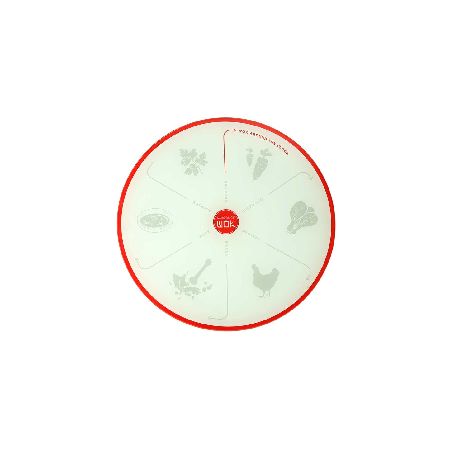 SCHOOL OF WOK WOK CLOCK (12373365)