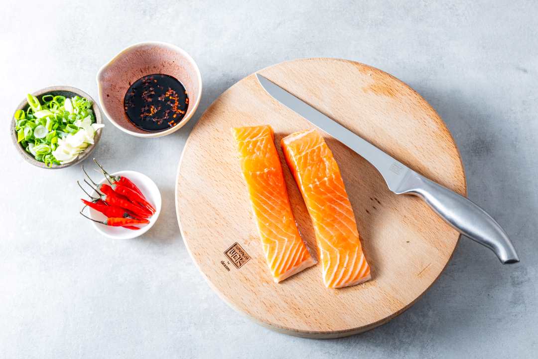 SCHOOL OF WOK 8" SLICE AND DICE FILLETING KNIFE (12322073)