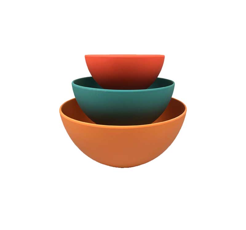 BAMBOO MIXING AND SERVING BOWLS - SET OF 3 (12322035)