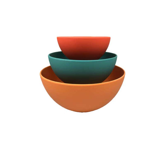 BAMBOO MIXING AND SERVING BOWLS - SET OF 3 (12322035)